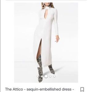 Attico white dress